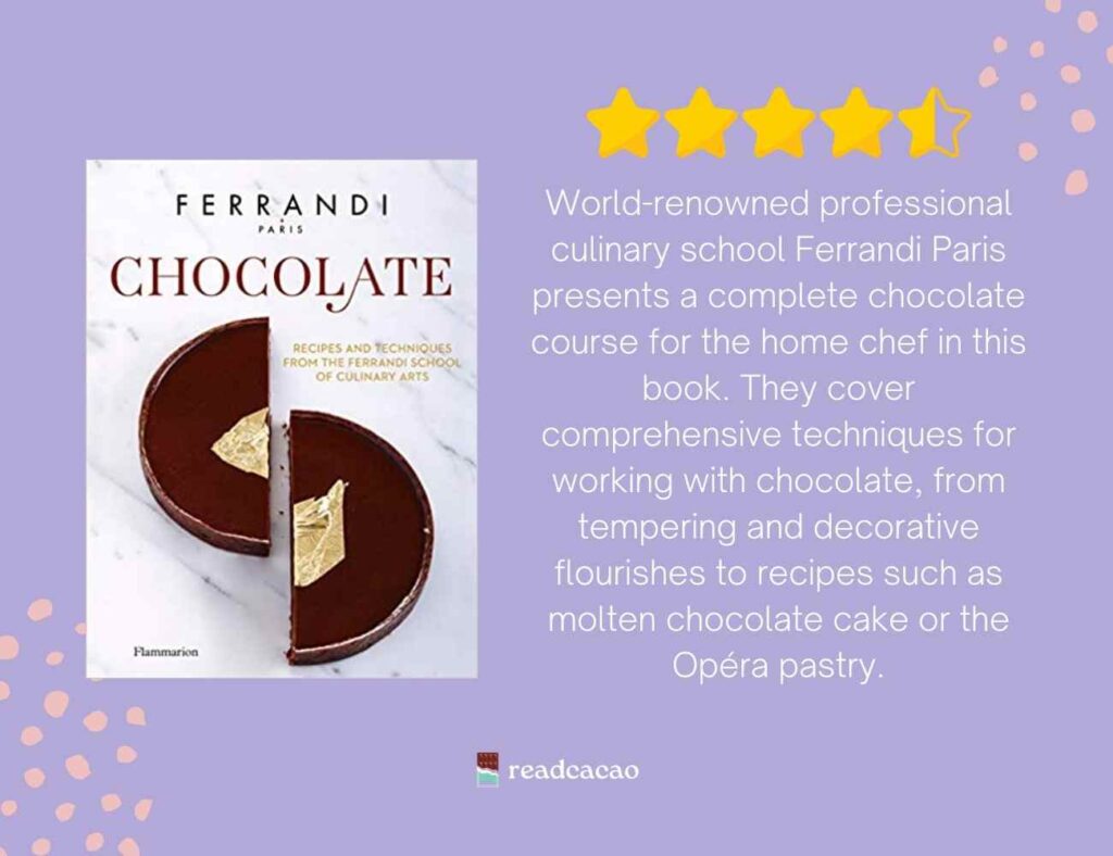Chocolate by Ferrandi Paris book