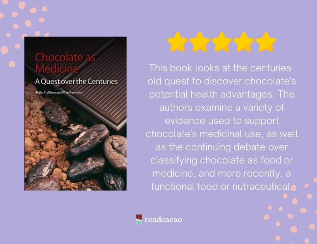 Chocolate as Medicine book