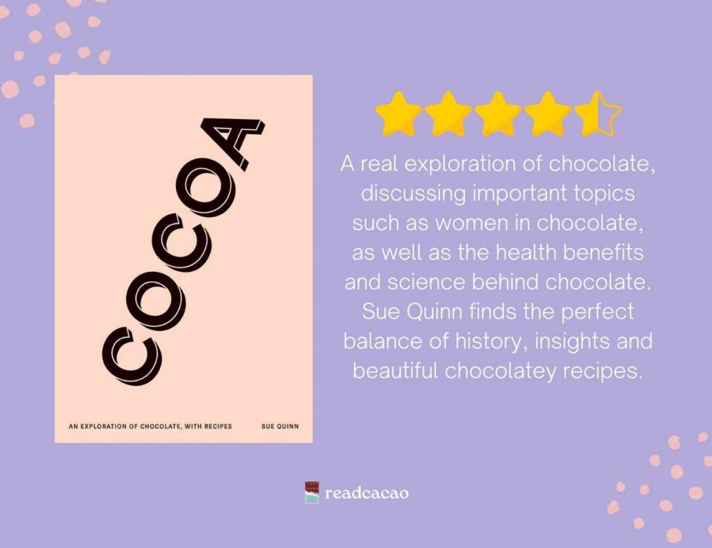 Cocoa book by Sue Quinn